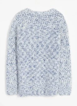 Textured Crew Neck Jumper -The Edinburgh Woollen Mill 62362pvl 6dfc951234b8be7