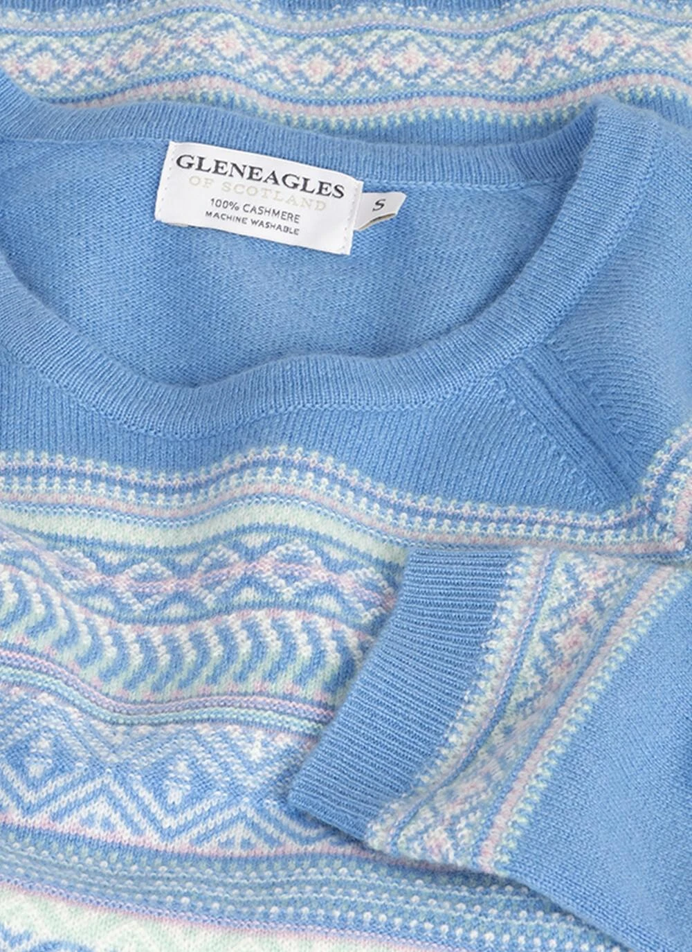 Cashmere Fairisle Yoke Jumper 2 Cashmere Fairisle Yoke Jumper - Image 2