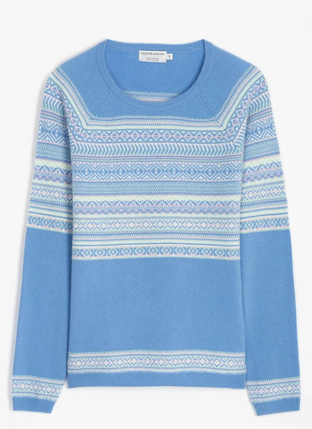 Cashmere Fairisle Yoke Jumper 1 Cashmere Fairisle Yoke Jumper
