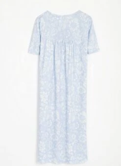 Pure Cotton Lace Trim Printed Nightdress 7 Pure Cotton Lace Trim Printed Nightdress -The Edinburgh Woollen Mill 62466pvl bd37ae7254899f9