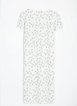 Pure Cotton Button Detail Printed Nightdress 7 Pure Cotton Button Detail Printed Nightdress -The Edinburgh Woollen Mill 62472pvl f787812041b40bd