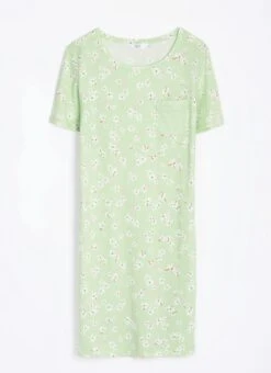 Pure Cotton Printed Nightdress