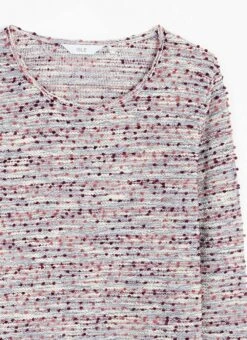 Cotton Blend Textured Crew Neck Top 9 Cotton Blend Textured Crew Neck Top -The Edinburgh Woollen Mill 62508pvl 1556a4d2596b7af