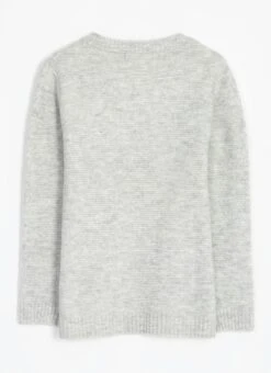 Soft Touch Cable Knit Crew Neck Jumper -The Edinburgh Woollen Mill 62540pvl 48a871f00565d84