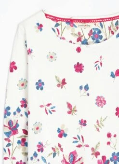 Pure Cotton Border Print Top 7 Pure Cotton Border Print Top -The Edinburgh Woollen Mill 62555pvl c12239b716c39c5