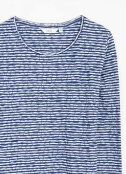 Cotton Blend Striped Textured Top 9 Cotton Blend Striped Textured Top -The Edinburgh Woollen Mill 62585pvl cd95a88b88d14d5