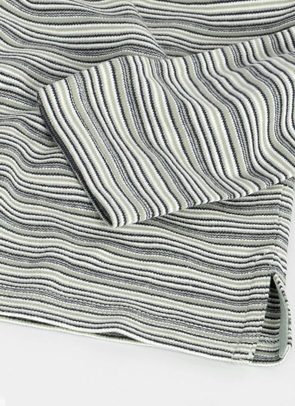 Pure Cotton Striped Crew Neck Top 3 Pure Cotton Striped Crew Neck Top - Image 3