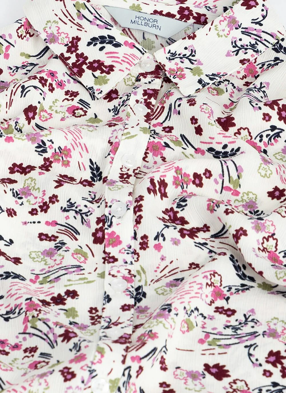 Easy Care Print Blouse 2 Easy Care Print Blouse - Image 2