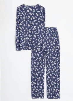 Soft Touch Thermal Printed Pyjama Set -The Edinburgh Woollen Mill 62786pvl 334ec3795ab3d8b