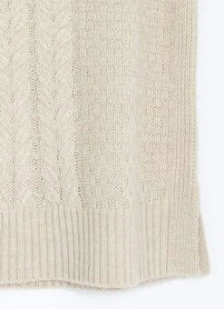 Cable Knitted Vest -The Edinburgh Woollen Mill 62851pvl 1030dc0d9dff336