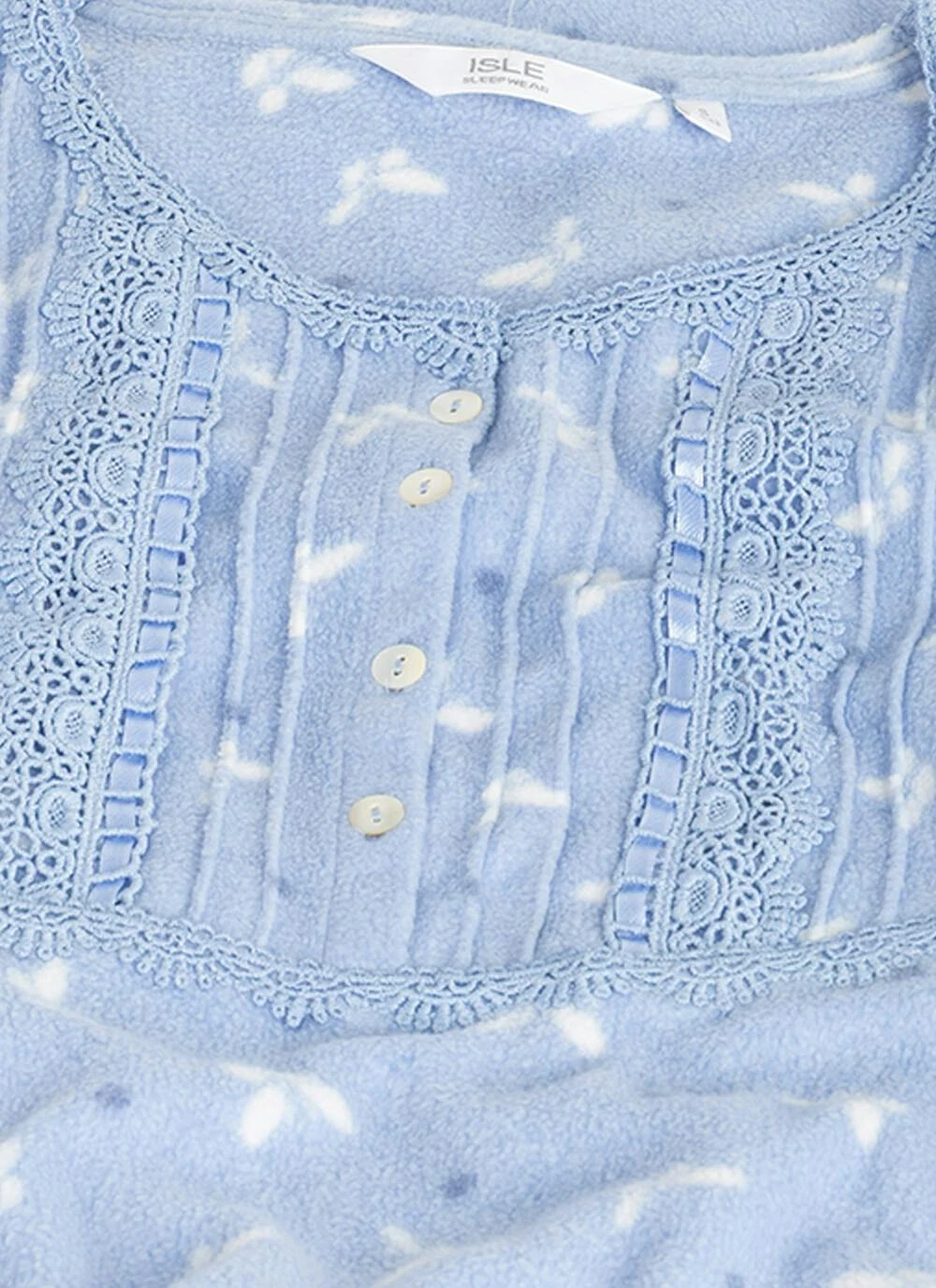 Cosy Fleece Printed Nightdress 2 Cosy Fleece Printed Nightdress - Image 2