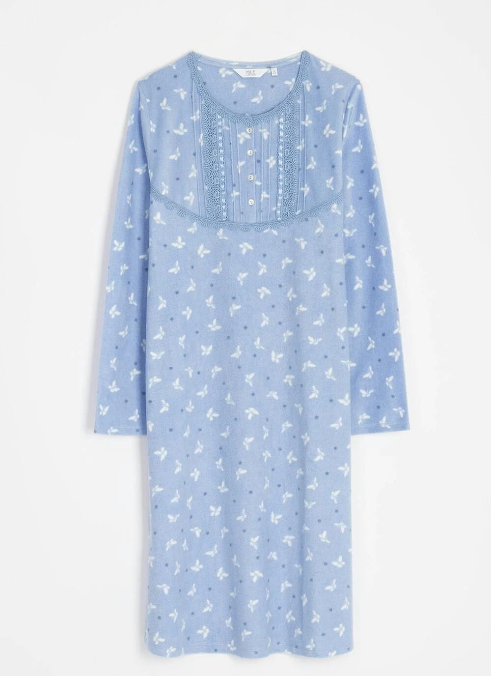 Cosy Fleece Printed Nightdress 1 Cosy Fleece Printed Nightdress