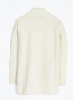 Wool Blend Cable Knit Turtle Neck Jumper 9 Wool Blend Cable Knit Turtle Neck Jumper -The Edinburgh Woollen Mill 62986pvl e5e8346dc2c9e56