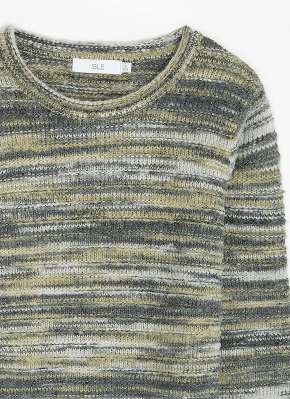 Striped Crew Neck Jumper 2 Striped Crew Neck Jumper - Image 2