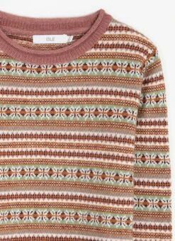 Fairisle Crew Neck Jumper 11 Fairisle Crew Neck Jumper -The Edinburgh Woollen Mill 63035pvl 8d03911509a09d9