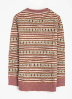 Fairisle Crew Neck Jumper 13 Fairisle Crew Neck Jumper -The Edinburgh Woollen Mill 63081pvl 88616d9ff52247b