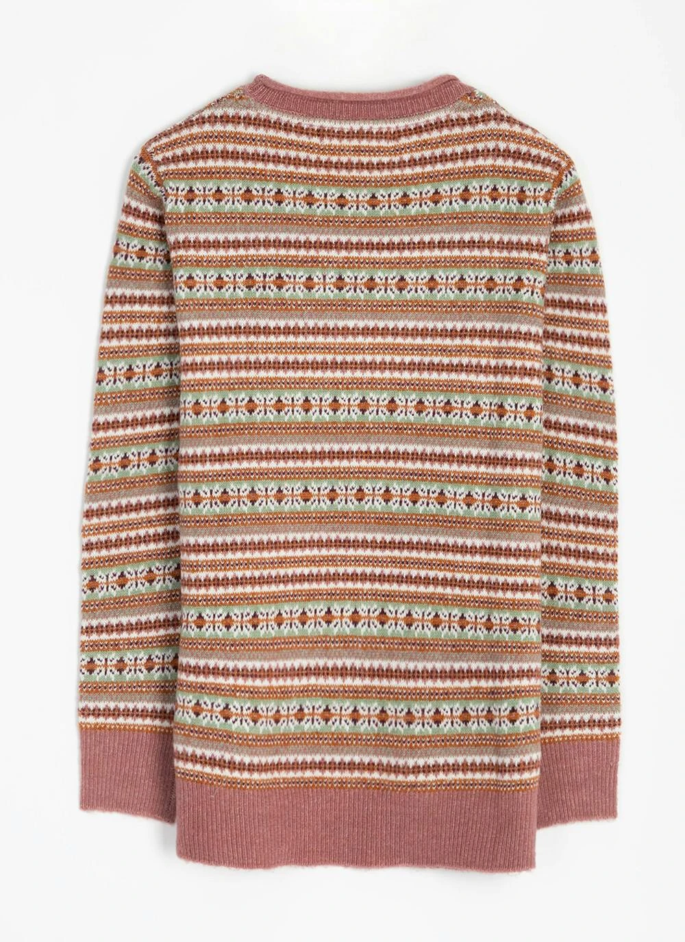 Fairisle Crew Neck Jumper 7 Fairisle Crew Neck Jumper - Image 7
