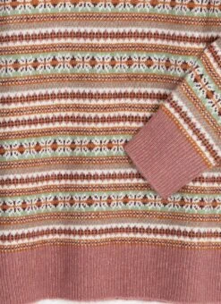 Fairisle Crew Neck Jumper 12 Fairisle Crew Neck Jumper -The Edinburgh Woollen Mill 63089pvl 64dc312f8f62869