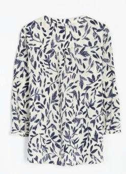 Pure Cotton Notch Neck Blouse 9 Pure Cotton Notch Neck Blouse -The Edinburgh Woollen Mill 63100pvl 06d36cf6dbab136