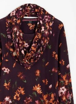 Soft Touch Border Print Snood Tunic 11 Soft Touch Border Print Snood Tunic -The Edinburgh Woollen Mill 63272pvl b9a0494b15969c4