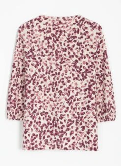 Crinkle Jersey Round Neck Top 6 Crinkle Jersey Round Neck Top -The Edinburgh Woollen Mill 63284pvl f3f760f0f8d8977