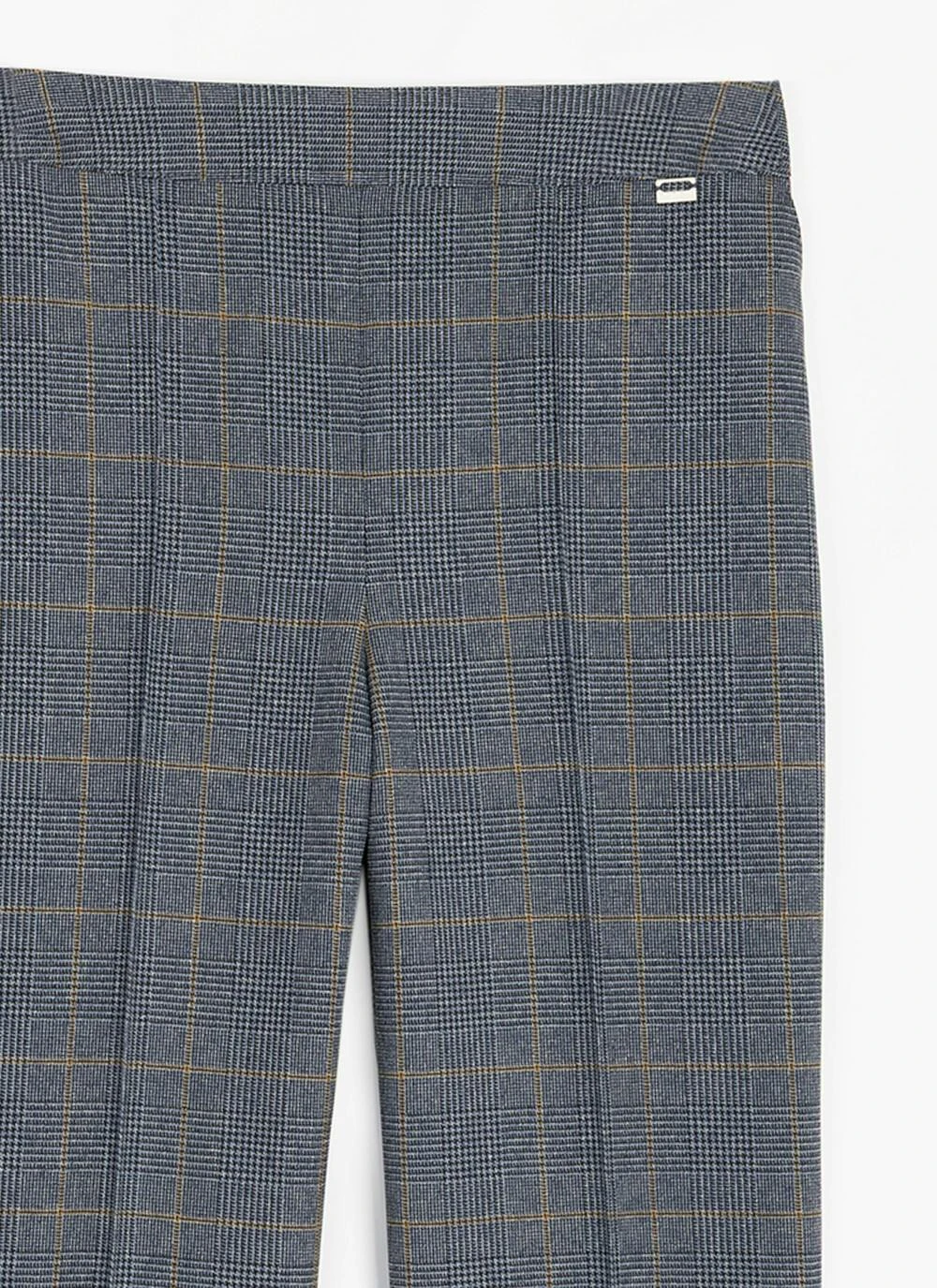 Comfort Fit Woven Check Trousers 3 Comfort Fit Woven Check Trousers - Image 3