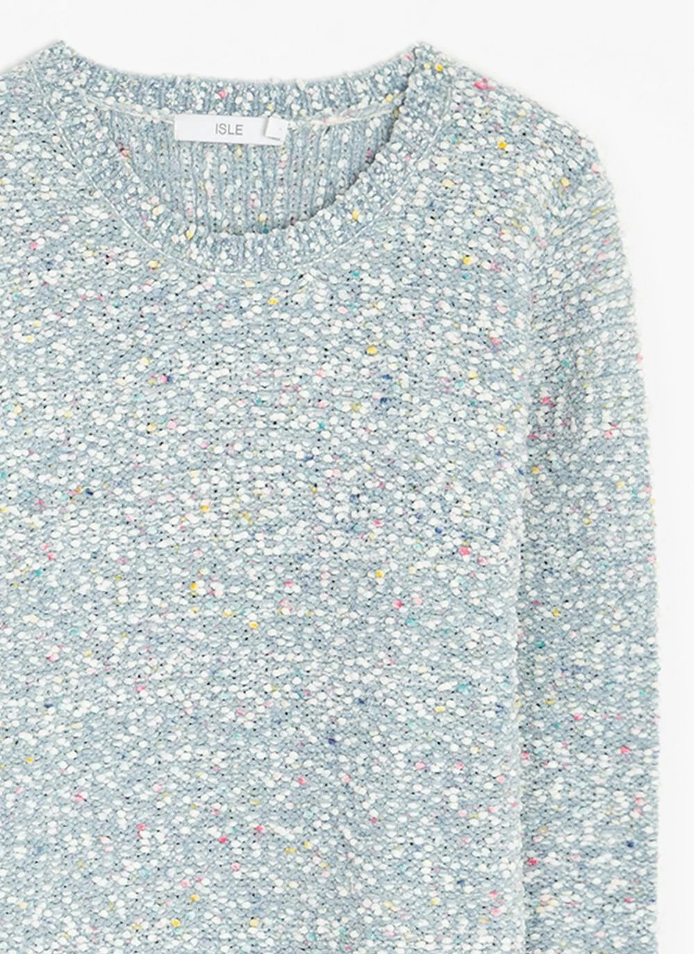 Chenille Textured Crew Neck Jumper 2 Chenille Textured Crew Neck Jumper - Image 2