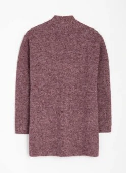 Wool Blend Ribbed Edge To Edge Cardigan 11 Wool Blend Ribbed Edge To Edge Cardigan -The Edinburgh Woollen Mill 63509pvl 00e2ca426155e6e