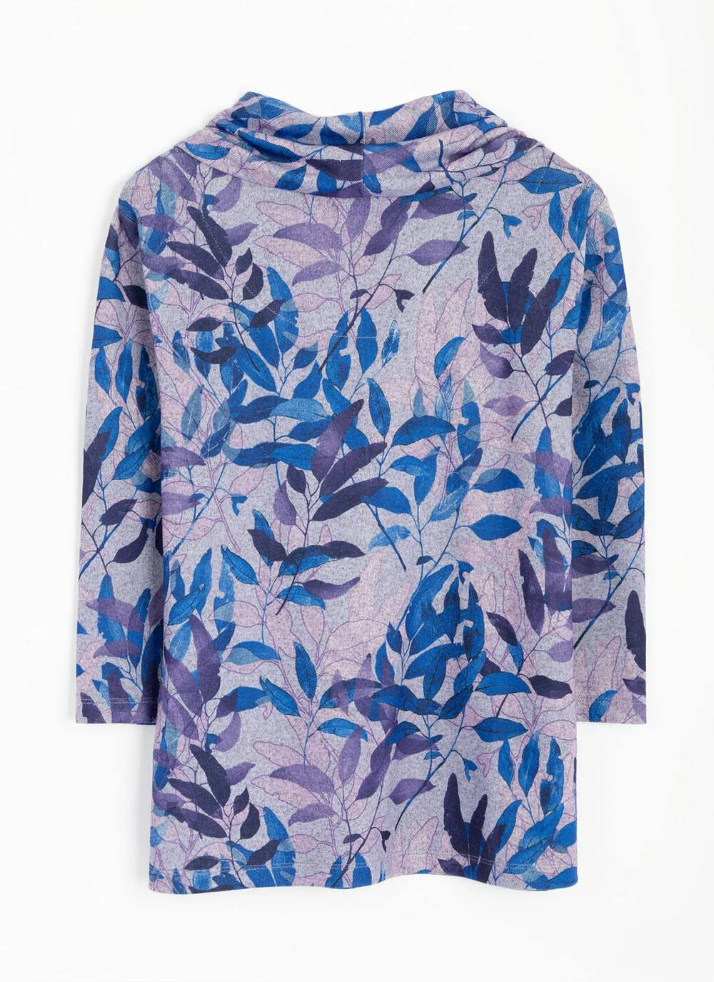 Warm Touch Cowl Neck Printed Top 6 Warm Touch Cowl Neck Printed Top - Image 6