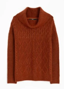 Cable Knit Cowl Neck Jumper 10 Cable Knit Cowl Neck Jumper -The Edinburgh Woollen Mill 63741pvl 012d0be2b7853cd