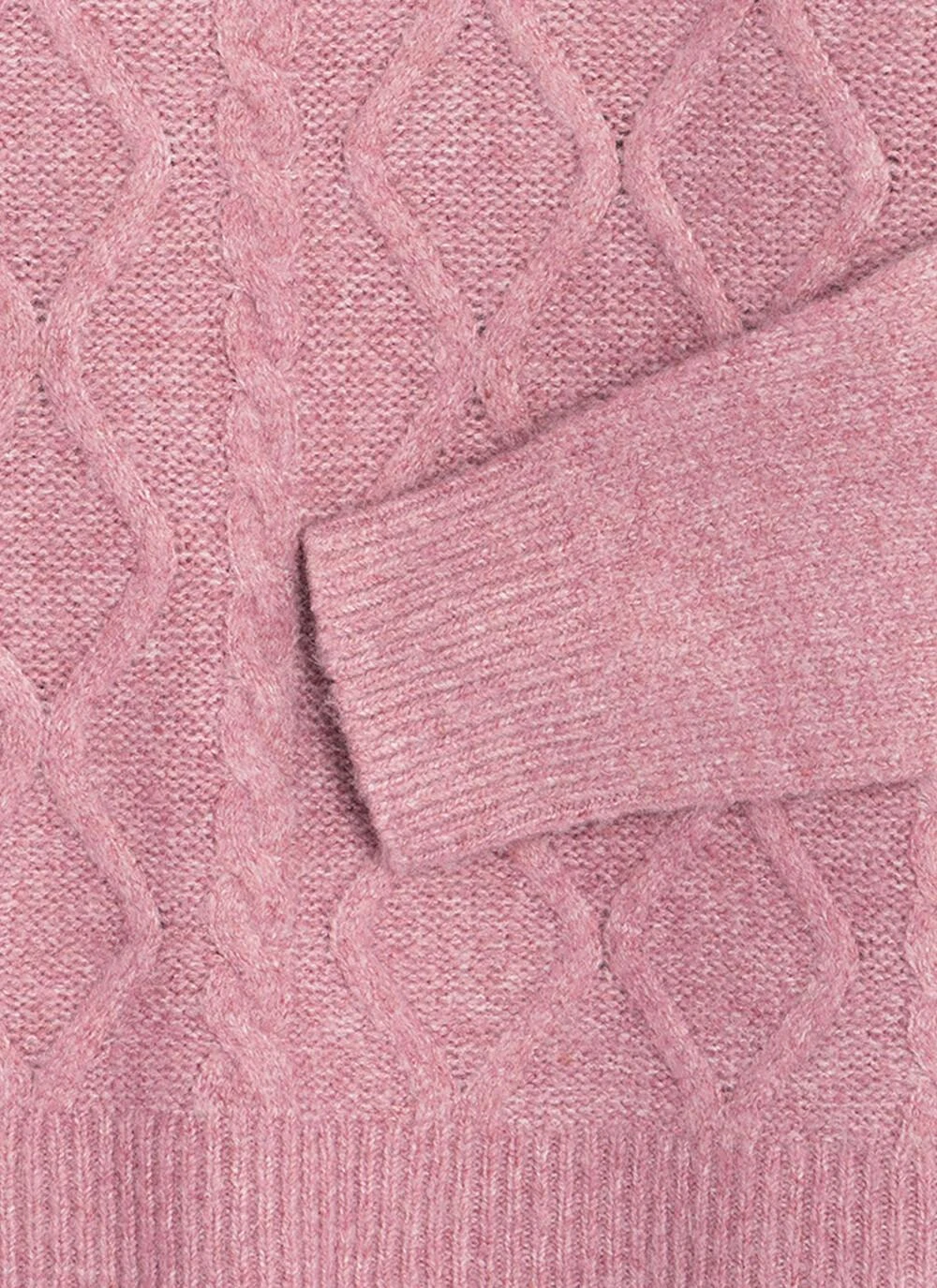 Cowl Neck Cable Knit Jumper 5 Cowl Neck Cable Knit Jumper - Image 5