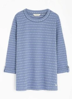 Pure Cotton Jacquard Top -The Edinburgh Woollen Mill 63773pvl 2f1d5b75fa17a64