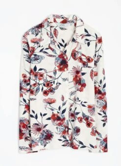 Warm Touch Jersey Print Blouse -The Edinburgh Woollen Mill 63795pvl 3055f314436579c