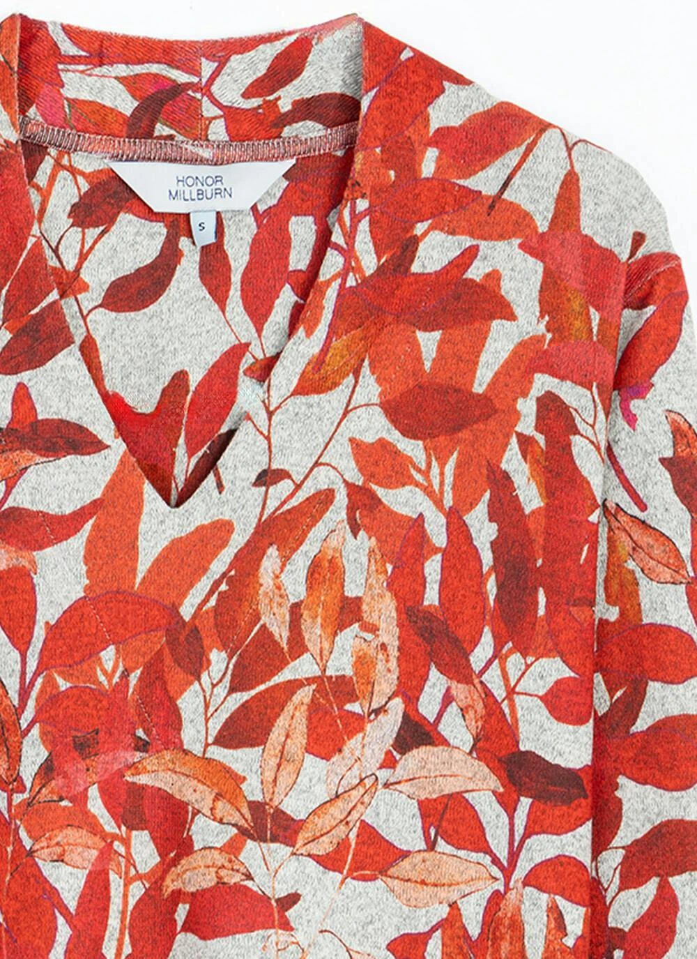 Warm Touch Jersey V Neck Print Top 4 Warm Touch Jersey V Neck Print Top - Image 4