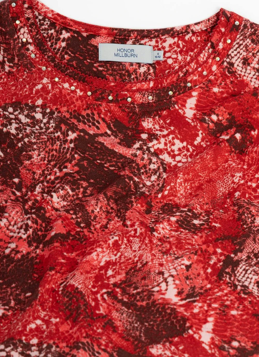 Warm Touch Jersey Embellished Top 2 Warm Touch Jersey Embellished Top - Image 2