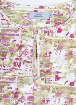 Soft Touch Sweetheart Neck Printed Top -The Edinburgh Woollen Mill 63833pvl 3b9d321ae8933d1