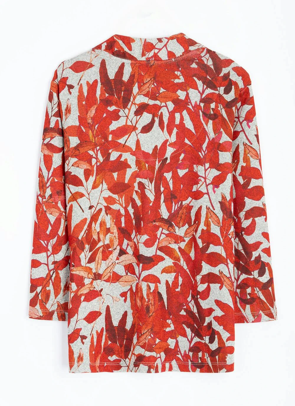 Warm Touch Jersey V Neck Print Top 6 Warm Touch Jersey V Neck Print Top - Image 6