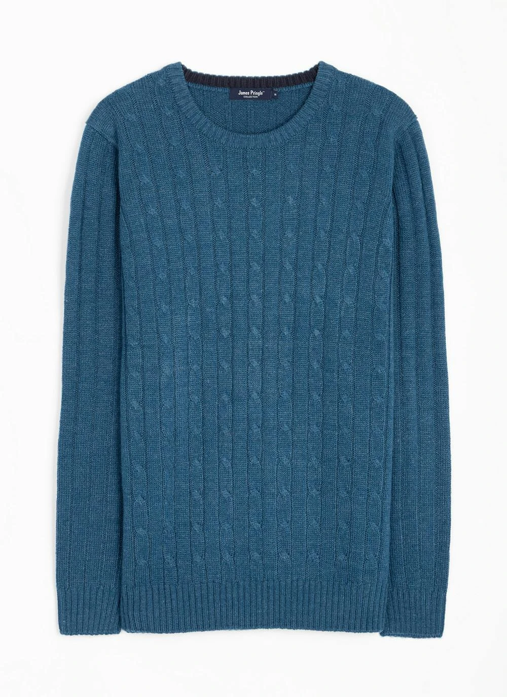 Cable Knit Crew Neck Jumper 1 Cable Knit Crew Neck Jumper