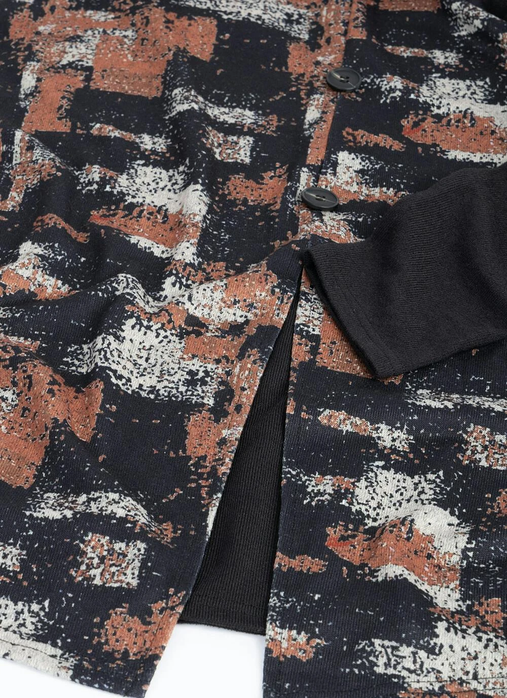 Button Front Cowl Neck Tunic 6 Button Front Cowl Neck Tunic - Image 6