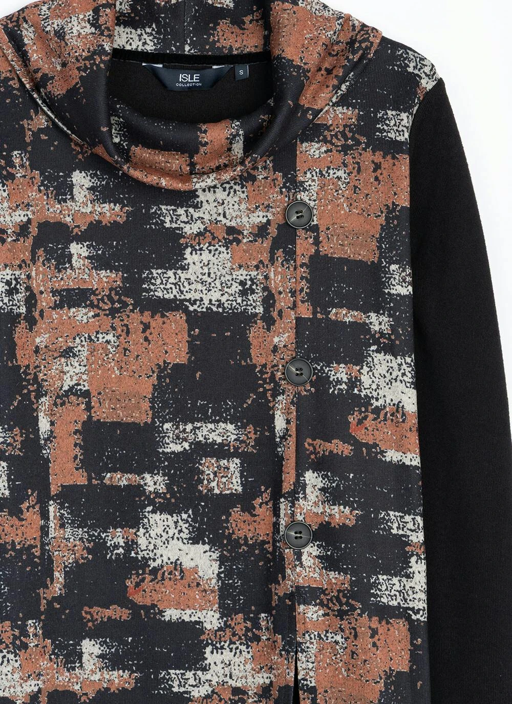 Button Front Cowl Neck Tunic 5 Button Front Cowl Neck Tunic - Image 5