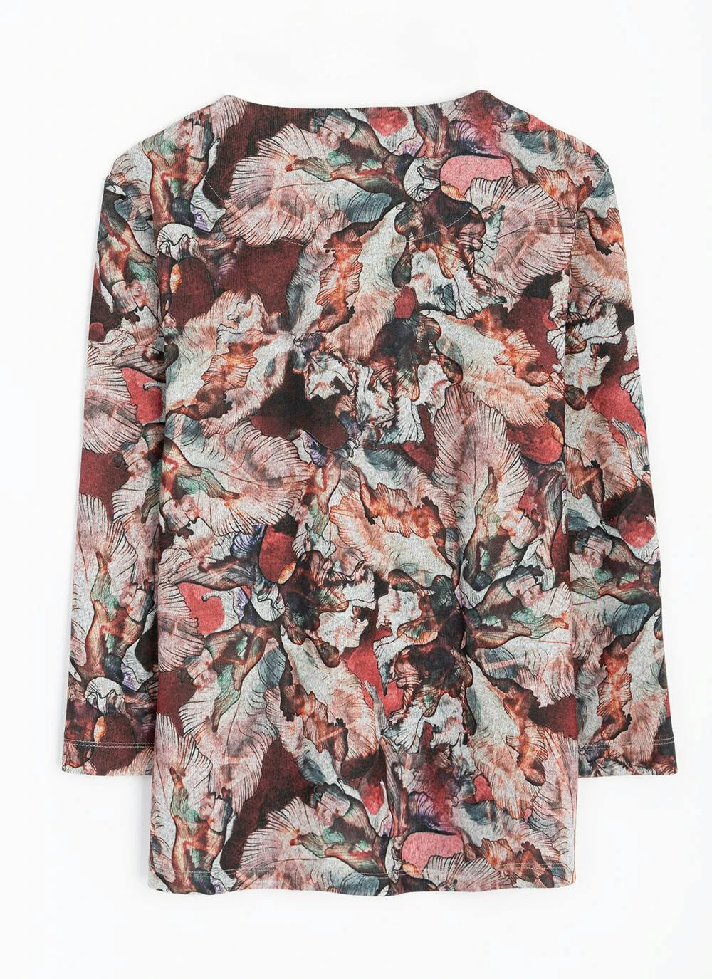 Soft Touch Necklace Print Top 6 Soft Touch Necklace Print Top - Image 6