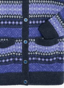 Fairisle Knit Collared Cardigan 10 Fairisle Knit Collared Cardigan -The Edinburgh Woollen Mill 64054pvl d162d084c273a40