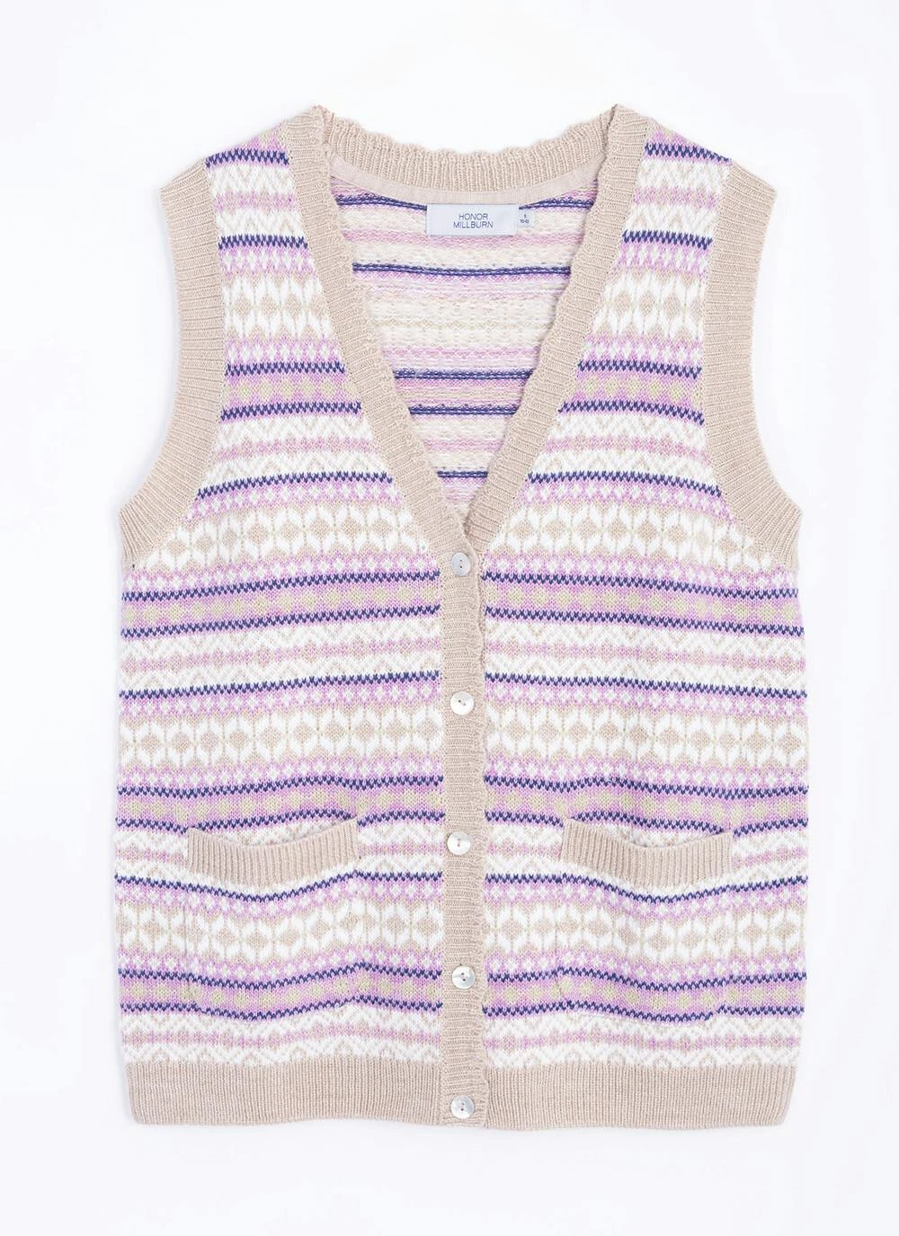 Fairisle Waistcoat 5 Fairisle Waistcoat - Image 5