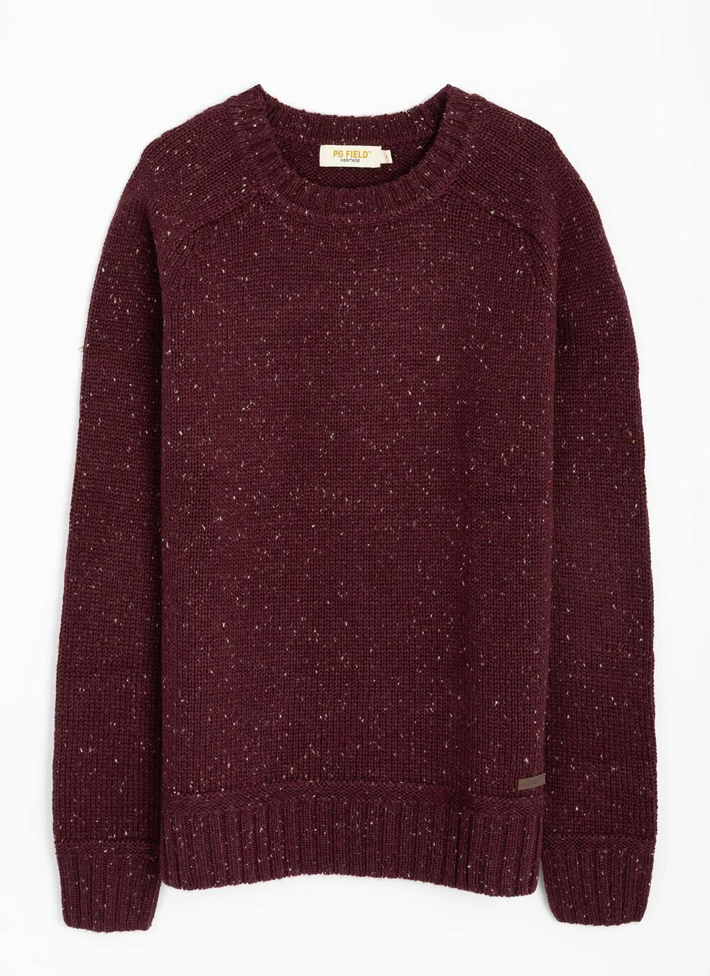 Textured Nep With Wool Crew Neck Jumper 1 Textured Nep With Wool Crew Neck Jumper
