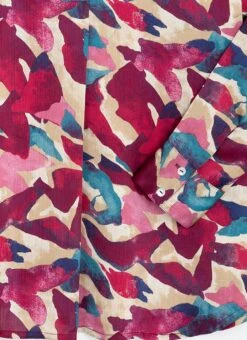 Satin Printed Pop Over Blouse 10 Satin Printed Pop Over Blouse -The Edinburgh Woollen Mill 64084pvl 9c551dd5c7fbf87