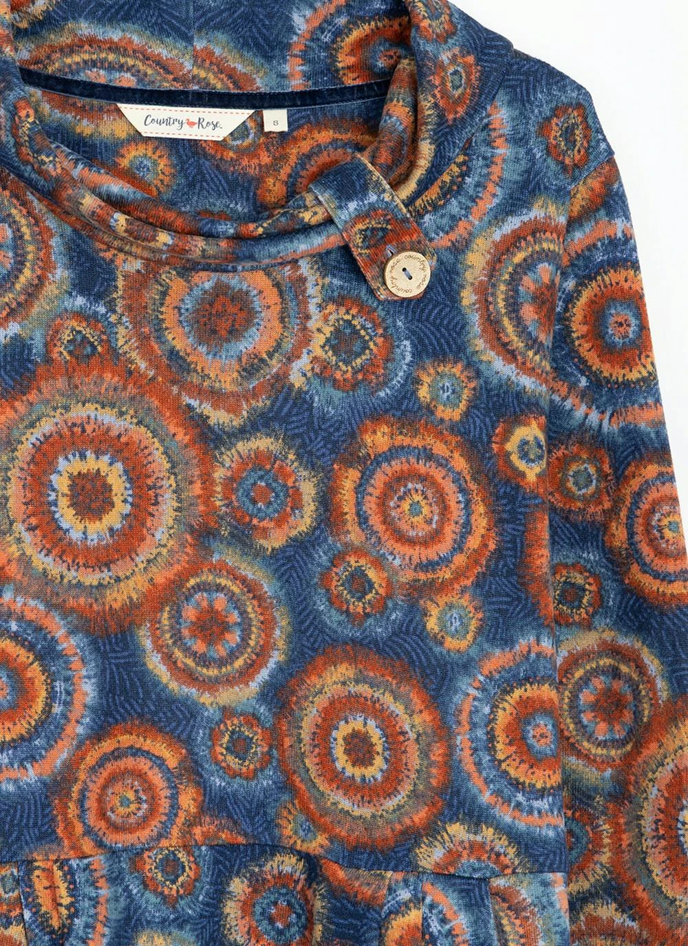 Soft Touch Cowl Printed Tunic 2 Soft Touch Cowl Printed Tunic - Image 2