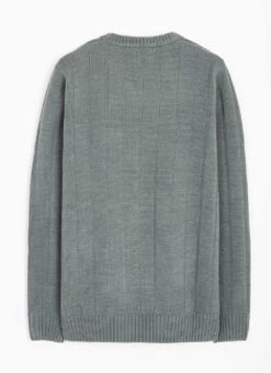Textured Cable Knit Crew Neck Jumper 6 Textured Cable Knit Crew Neck Jumper -The Edinburgh Woollen Mill 64114pvl b978b89463af604