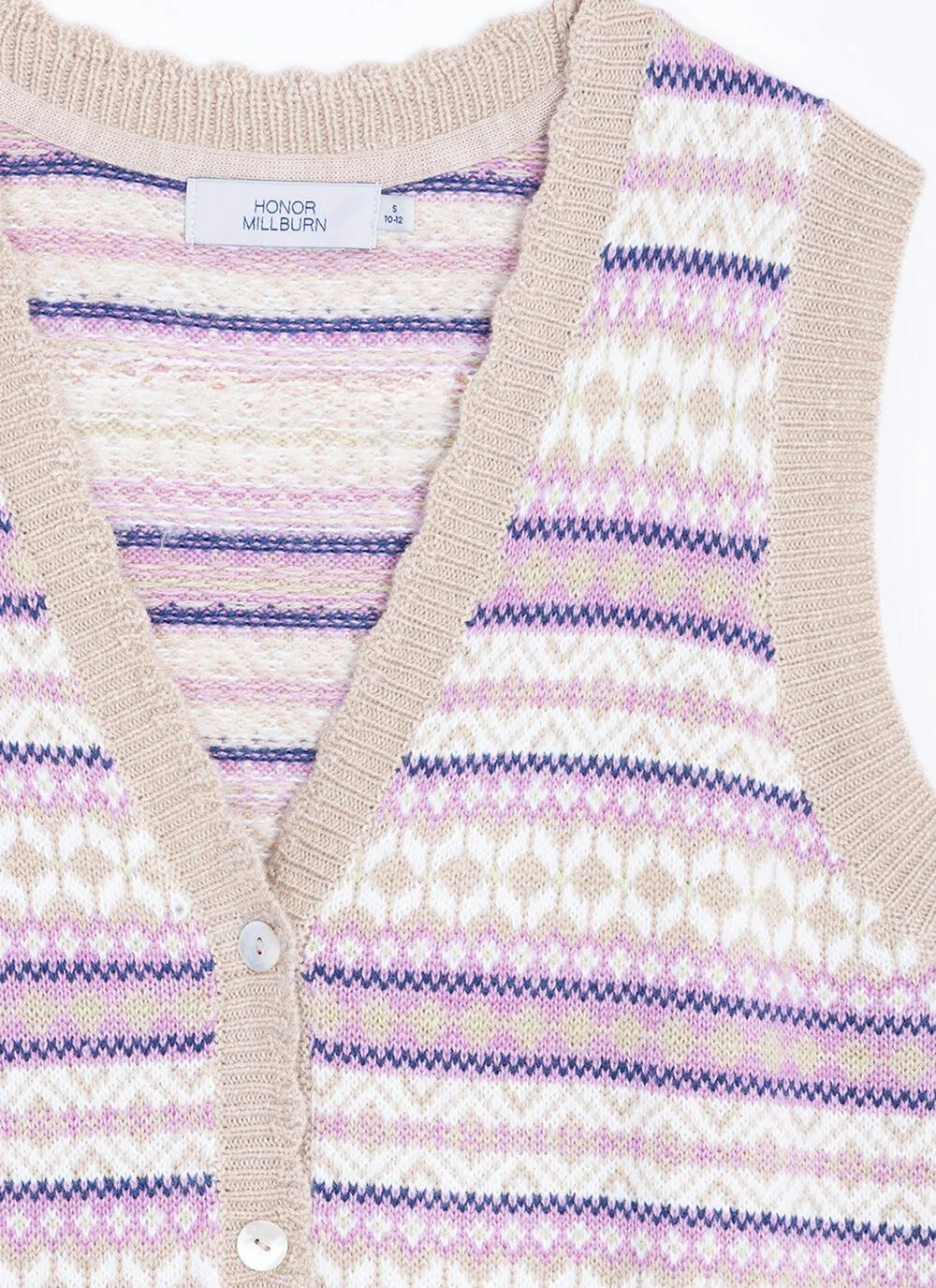 Fairisle Waistcoat 4 Fairisle Waistcoat - Image 4