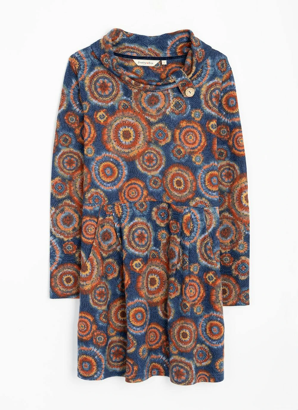 Soft Touch Cowl Printed Tunic 1 Soft Touch Cowl Printed Tunic