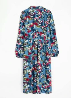 Printed V-Neck Midi Shirt Dress 11 Printed V-Neck Midi Shirt Dress -The Edinburgh Woollen Mill 64192pvl 745cf1874a88470